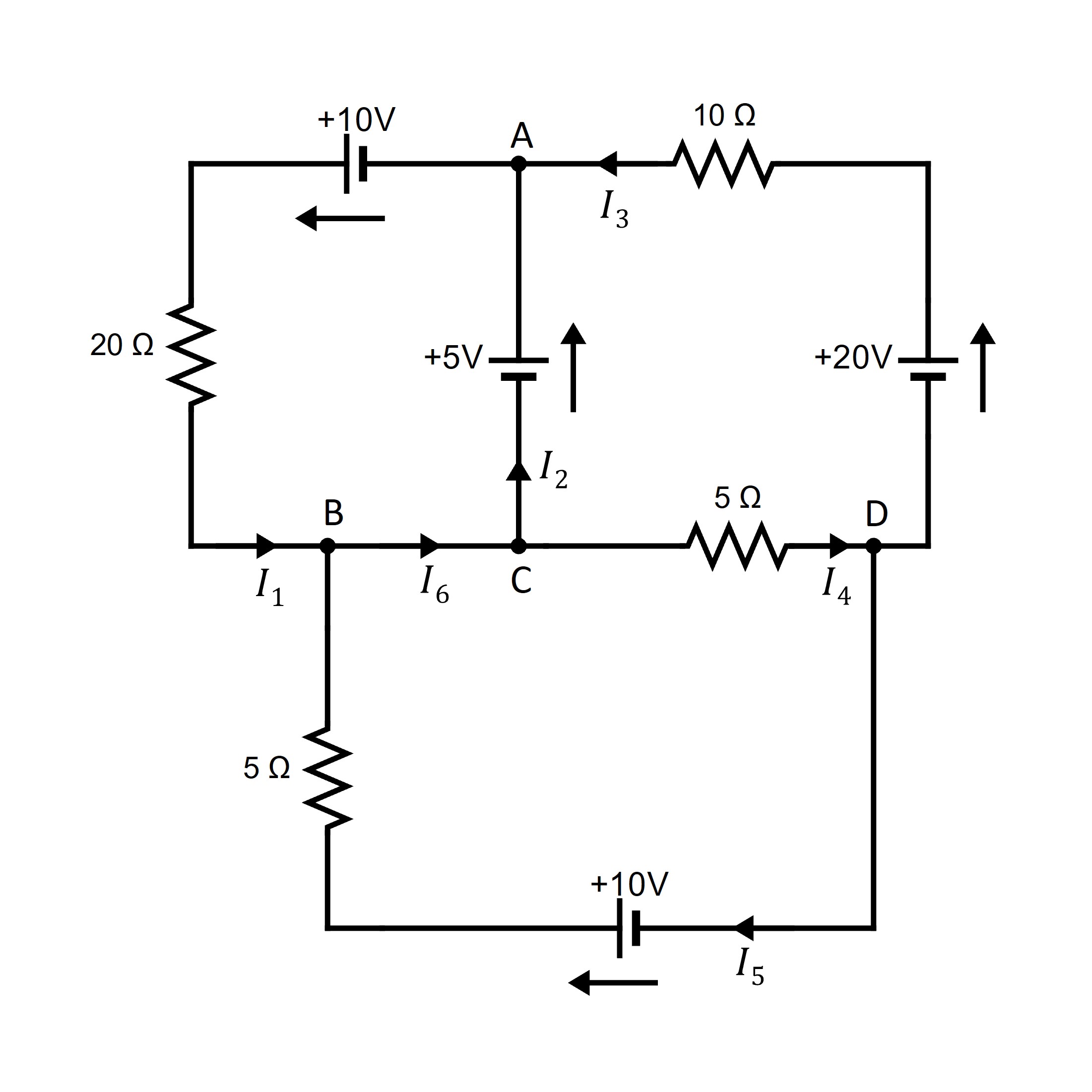 A circuit network.