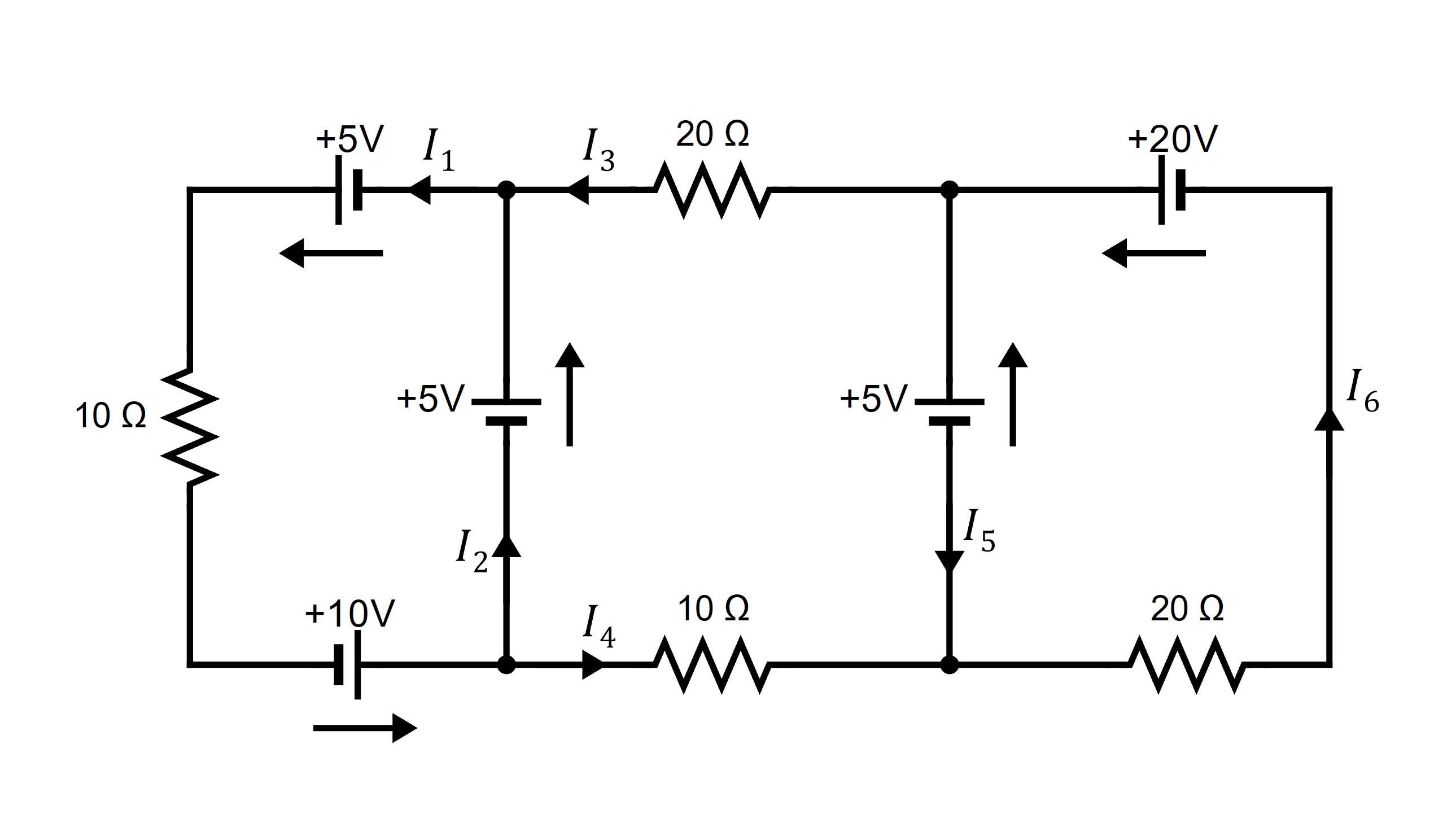 A circuit network.