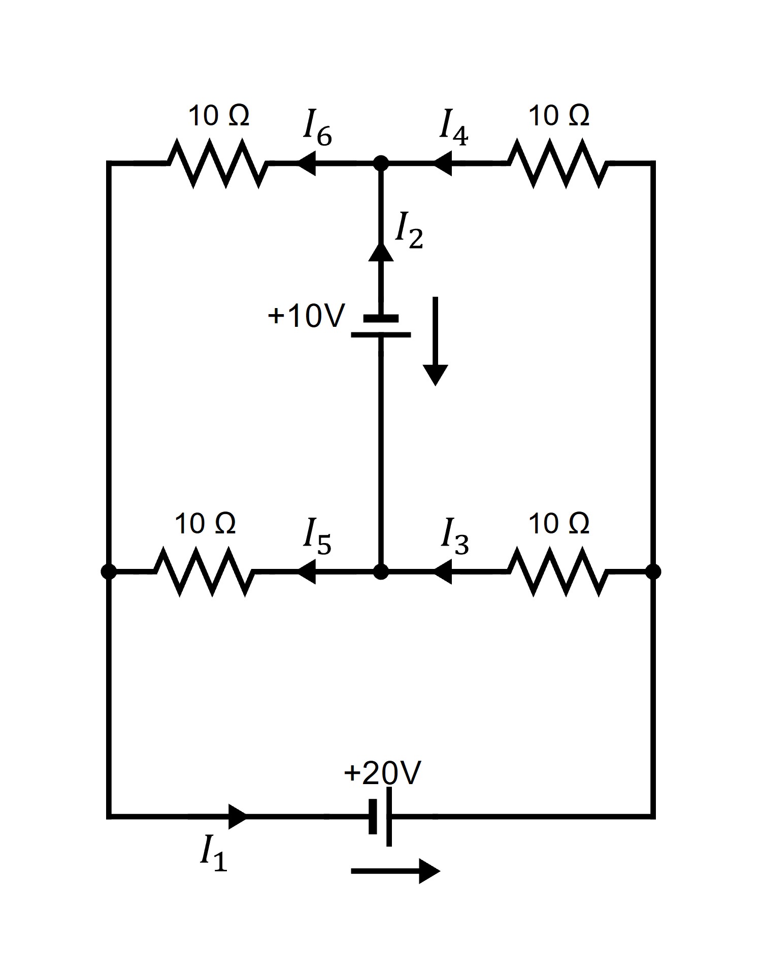 A circuit network.